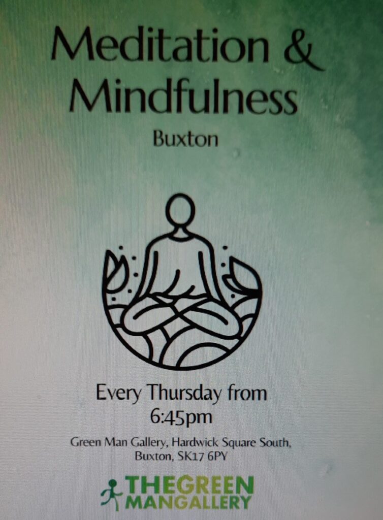 Meditation and Mindfulness Poster from the Green Man Gallery
